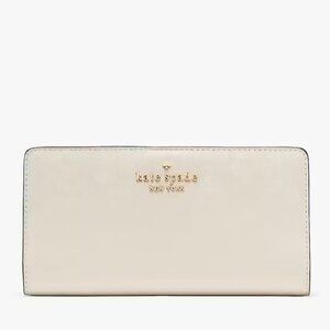 Kate Spade - Madison Large Slim Wallet - Meringue - NWT